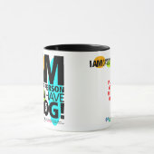 Quand je fais la personnaliser une tasse du chien (Centre)