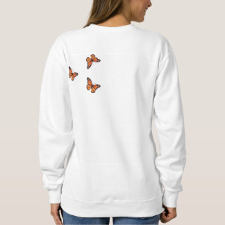 Quand je suis avec toi j'ai des papillons Sweat po