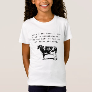 Quand Je Vois Des Vaches, Fantastique T-shirt Anim