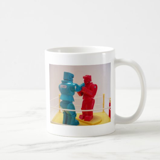 Quand J'Étais Un Petit Robot De Café Mug (Droite)