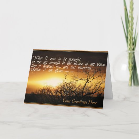 Quand j'ose être.. Cartes d'inspiration (Devant)