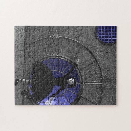 Quand la pluie vient puzzle gothique d'art (Horizontal)