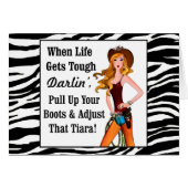 Quand La Vie Devient Dure, Darlin Tire Les Bottes. (Devant Horizontal)