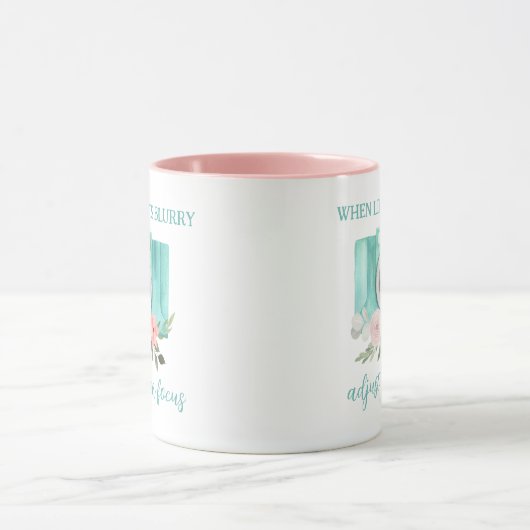 Quand la vie devient floue Mug (Centre)