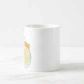 "Quand la vie vous donne des citrons" Café Mug (Centre)