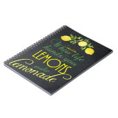 quand la vie vous donne des citrons journal de gra (Côté gauche)