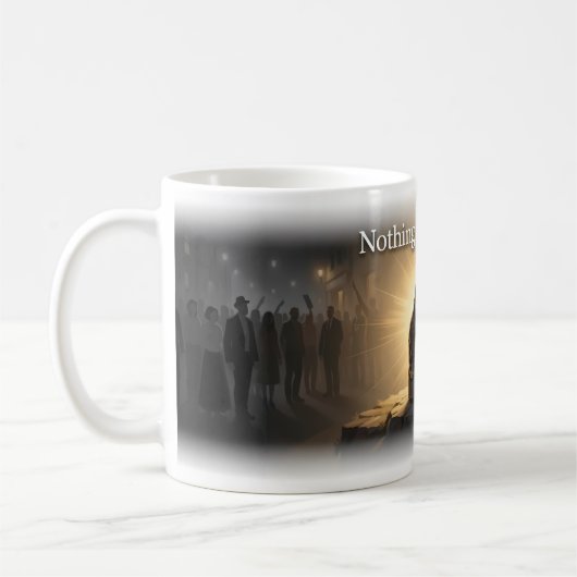 Quand l'amour devient le seul monde Mug d'art (Gauche)