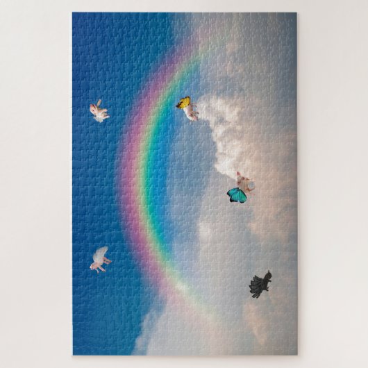 Quand Les Chiens Volent Jigsaw Puzzle (Vertical)