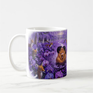 Quand les colombes pleurent Mug d'art d'amour et d
