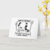 Quand les femmes tournent la carte de voeux 40 (Fleur jaune)