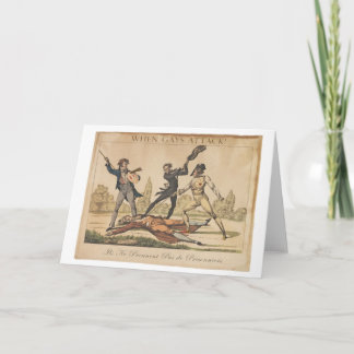 Quand les homosexuels attaquent la carte de voeux