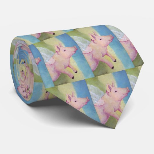 Quand les porcs pilotent la cravate (Roulé)