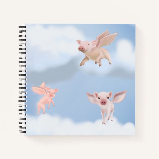Quand les porcs volent Carnet (Devant)