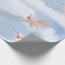 Quand les porcs volent emballage cadeau