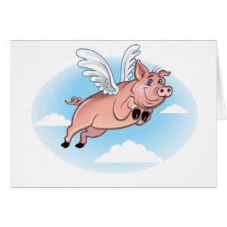 Quand les porcs volent, l'amusement se produit