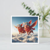 Quand les poules auront des dents ! Invitation de (Debout devant)