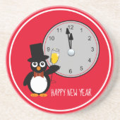 Quand L'Horloge Frappe Douze Dessous de verre De g (Devant)