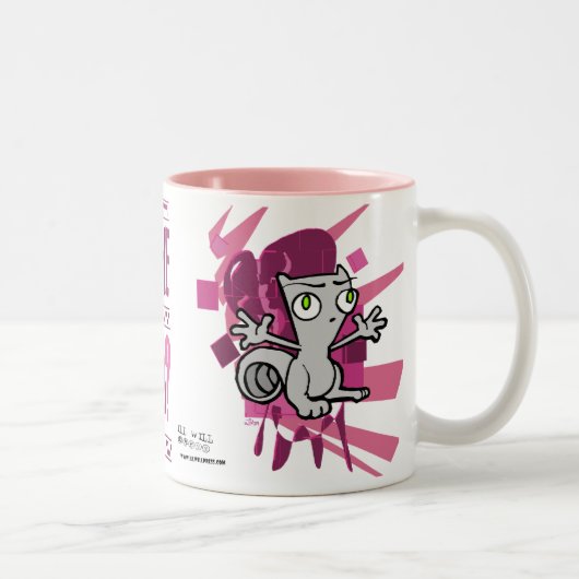 Quand l'idéotie finira-t-elle ? Tasse mousseuse (Droit)