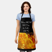 Quand Maman allume le GRILL - Amusement de tablier (Porté)