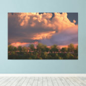 Quand Mars Bat Sa Toile De Corne Impression (Insitu (Plancher de Bois))