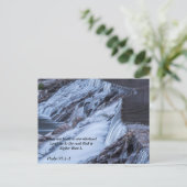 Quand mon coeur est débordé Carte postale Psaume 9 (Debout devant)