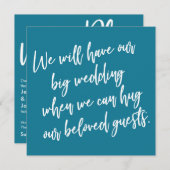 Quand nous pouvons serrer la carte Mariage Mosaic  (Devant / Derrière)