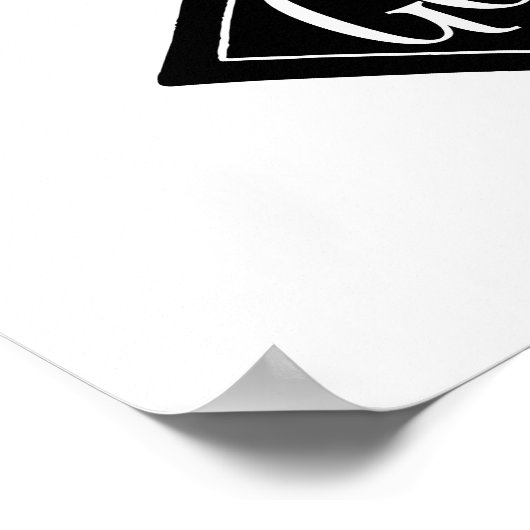 Quand Rien Ne Va À Droite Aller À Gauche Affiche (Coin)