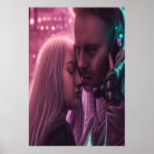 Quand tu as pleuré | AI Art Poster (Devant)