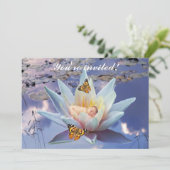 Quand un petit bébé va dormir invitation de douche (Debout devant)