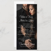 Quand un roi rencontre son menu Reine (Devant / Derrière)