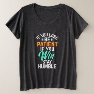 Quand vous perdez ou gagnez plus la taille T-shirt
