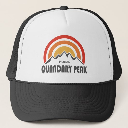 Quandary Peak Trucker Pet (Voorkant)