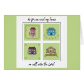 Quant à moi et ma maison Parakaleo carte de note (Devant Horizontal)