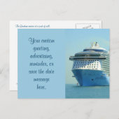 Quantum Calling Custom Aankondigingskaart (Voorkant / Achterkant)