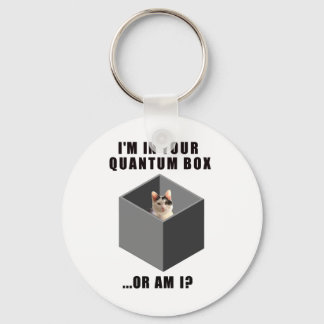 Quantum Cat Sleutelhanger