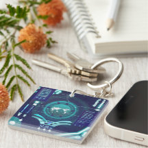 Quantum Computer AcrylSleutelhanger