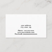 Quantum Computing Visitekaartje (Achterkant)