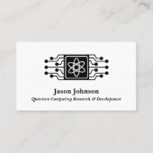 Quantum Computing Visitekaartje (Voorkant)