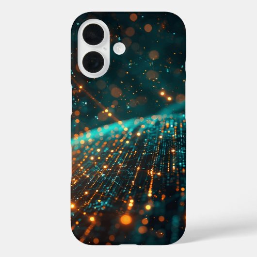 Quantum Data Stream Case-Mate iPhone Case (Achterkant)