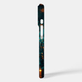 Quantum Data Stream Case-Mate iPhone Case (Achterkant / Links)