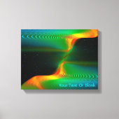 Quantum Entangens Canvas Afdruk (Voorkant)