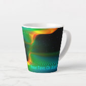 Quantum Entangens Latte Mok (Rechterhoek)