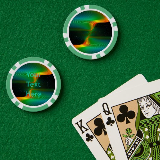 Quantum Entangens Poker Chips (Pokertafel (Dubbel))