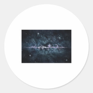 Quantum Entangens Ronde Sticker