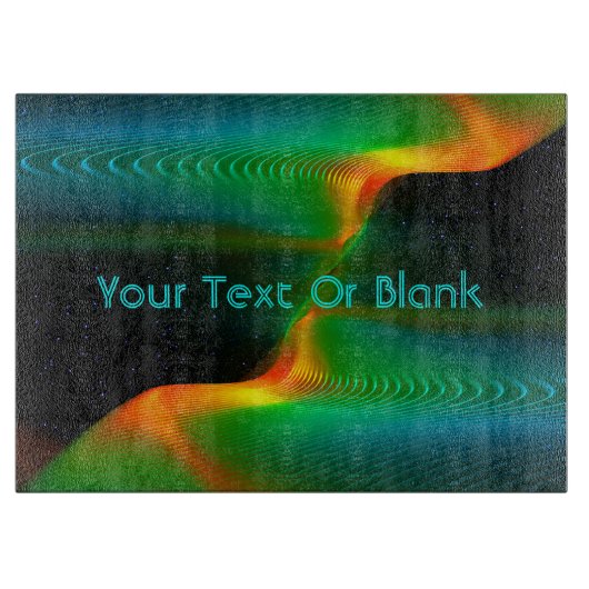 Quantum Entangens Snijplank (Voorkant)