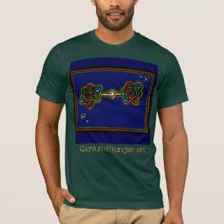 Quantum Entanglement t-shirt by ScienceFrontiers