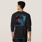 Quantum Eye tech hommes sweatshirt dos (Dos entier)