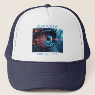 Quantum Eye Tech trucker hoed Pet