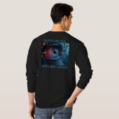 Quantum Eye things men black long sleeve shirt bk (Achterkant volledig)