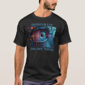 Quantum Eye things men black T-shirt (Devant)